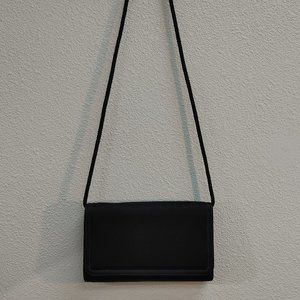 VINTAGE FRENCHY OF CALIFORNIA SATIN CLUTCH/SHOULDER BAG